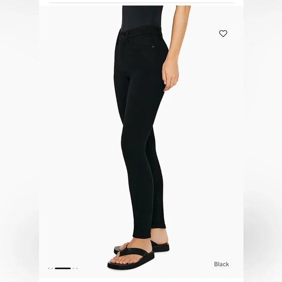 Good American Good Legs Skinny Jeans 26 - Picture 3 of 10